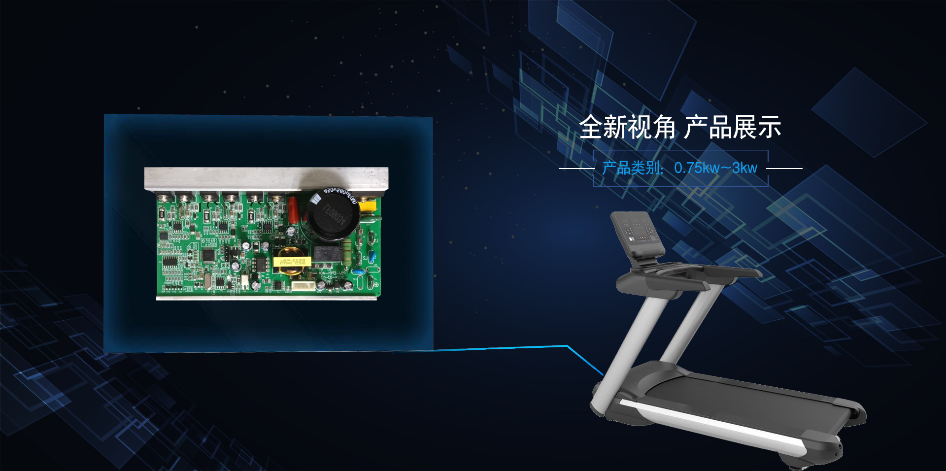 跑步机产品展示